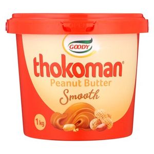 Thokoman Smooth Peanut Butter 1kg